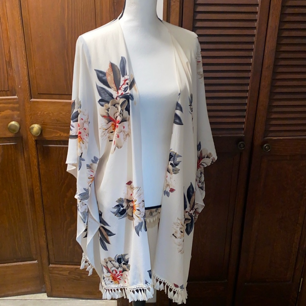 Floral kimono